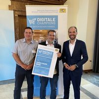 Auszeichnung der "Digitalen Champions" 2023