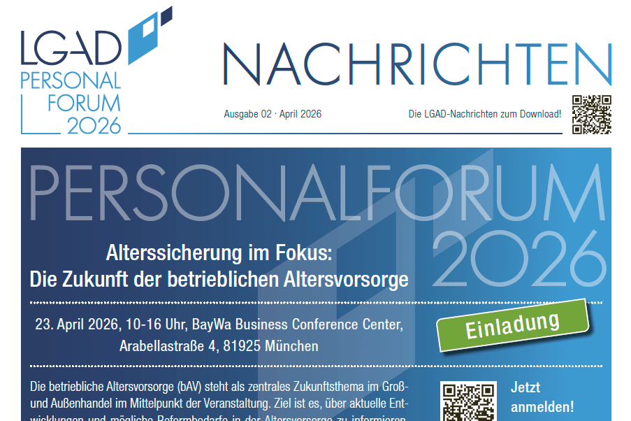 Die neuen LGAD-Nachrichten sind da!