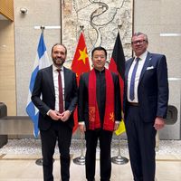 Frühlingsfest 2025 und Besuch von Gesandtem Zhai Qian